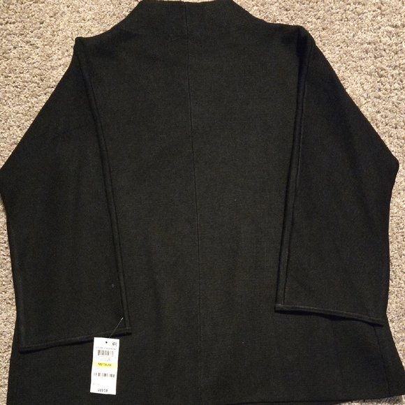 JM Collection Black Top with Jewel Detail - Picture 7 of 7